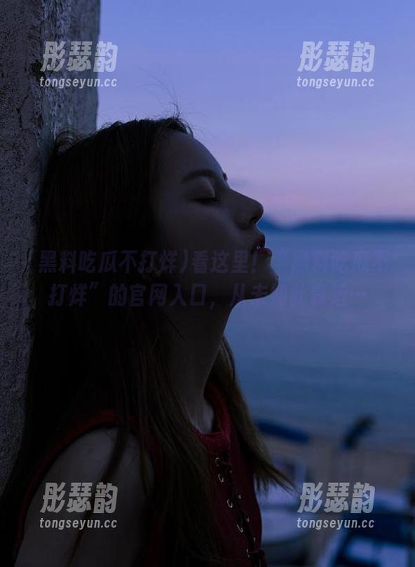 看这里！“黑料吃瓜不打烊”的官网入口，从未如此靠近…